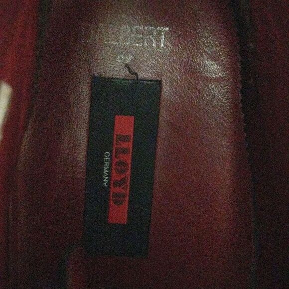 Lloyd Dalbert Suede Black lace up oiled suede boots Germany Men's 10US - Picture 5 of 9